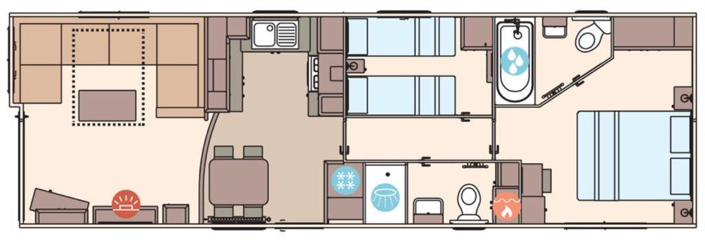 Tattershall Lakes 6 Berth With Bath מראה חיצוני תמונה
